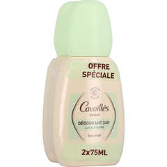 Cavaillès 24H Kinder-Deodorant Lotus 2x75 ml