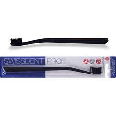 Spazzolino da denti classico Swiss Dent Colours Black&Red 1 pezzo