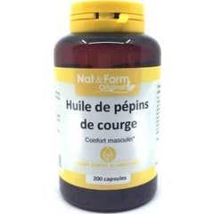 Nat forma di squash olio di semi di zucca 200 capsule