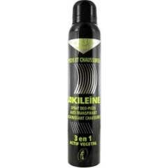 Akileine Deo Spray para el pie, antitranspirante y desinfectante para calzado negro + 33% Soit 200 Ml