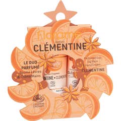 Florame Dúo Perfumado Clementina Labios 15 ml + Manos 30 ml