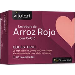 Vitalart Levadura de Arroz con CoQ10 60caps