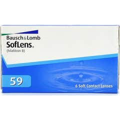 Bausch & Lomb SofLens 59 diopters -2,00 radio 8.6 6uds