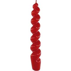 Cerabella Kerzen Spirale Rot 4 Stk.