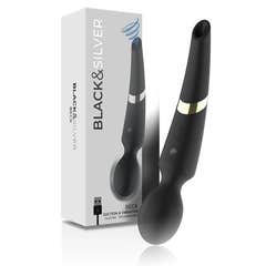 Black&Silver Beck Suction Vibration Silicone Rechargeable 1ud