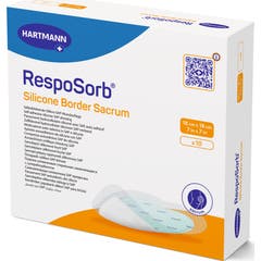 Hartmann RespoSorb Silicone Border Sacrum 18 x 18 cm 10 stk