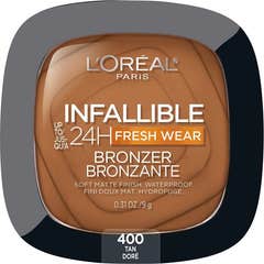 L'Oréal Infaillible 24H Fresh Wear Matte Bronzer 400 Tan Doré 9g