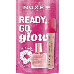 Nuxe Glow On The Go - Tratamiento Labial Very Rose + Huile Or Florale 10Ml + Regalo Nuxe Glow On The Go - Tratamiento Labial Very Rose + Huile Or Florale 10Ml + Regalo