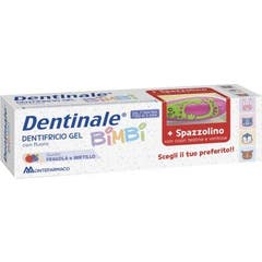 Montefarmaco Dentinale Fluoruro Dentifricio + Spazzole Set