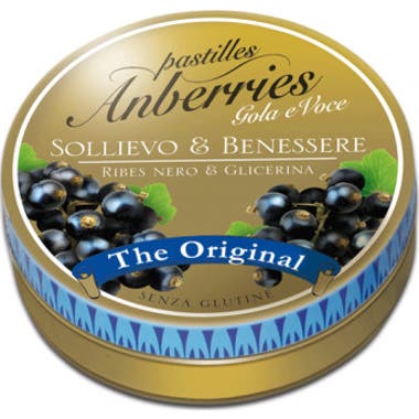Anberries Classics grosellas Negras/Glicol