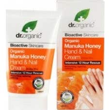 Dr.Organic Crema Manos y Uñas Miel Manuka 125 ml
