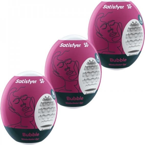 Satisfyer Bubble Huevo Masturbador 3 uds