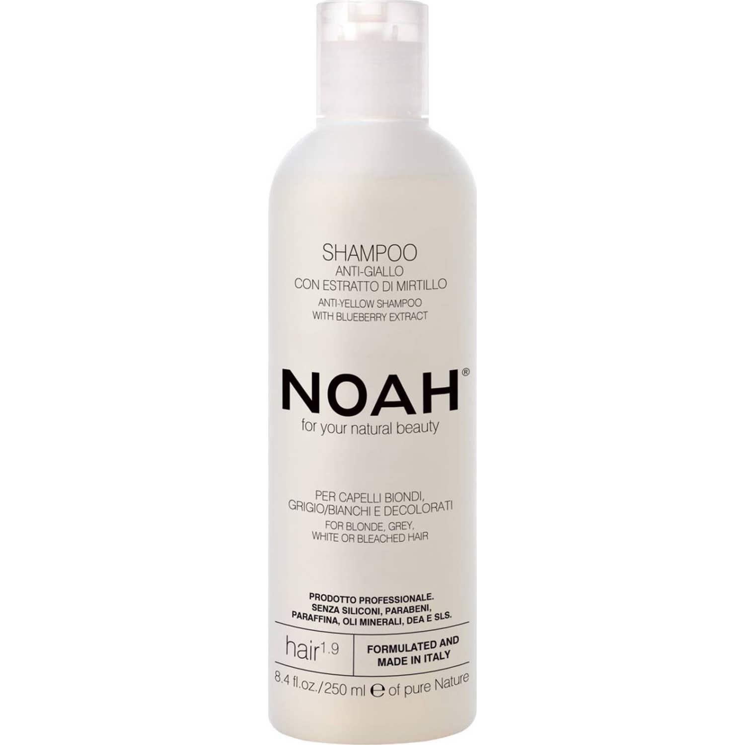 Noah Champú Antiamarillo Extracto Arándano Azul Hair 1.9 250ml