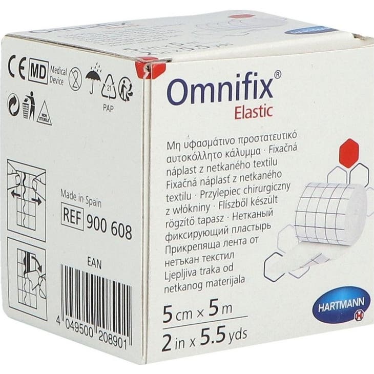 Omnifix Elastic 5 M X 5 Cm Bande Adhésive Multi Extensible Omnifix Elastic 5 M X 5 Cm Bande Adhésive Multi Extensible