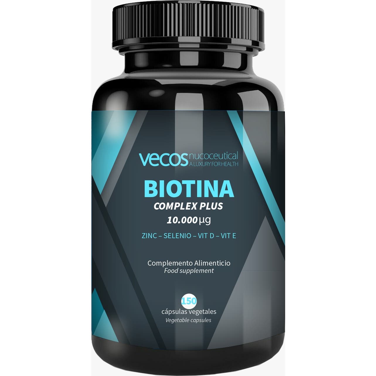 Vecos Nucoceutical Biotina Complex 90caps
