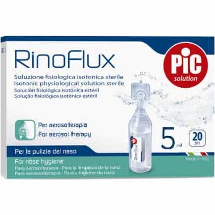 PIC Solution Rinoflux Solución Fisiológica 20x5ml