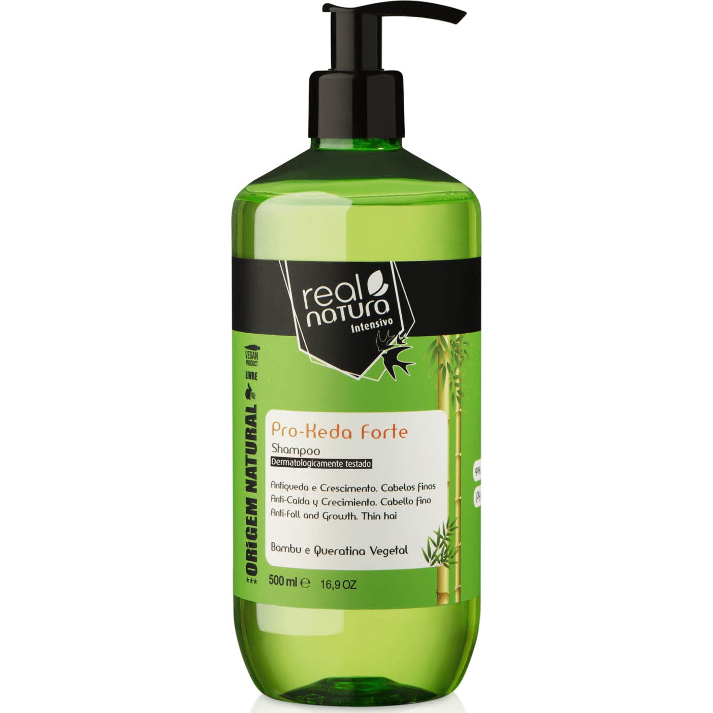 Real Natura Pro Keda Forte Champú Anticaida 500ml