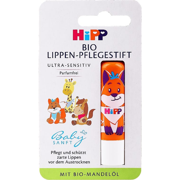Hipp Bálsamo Labial Sin Perfume 4.8 g