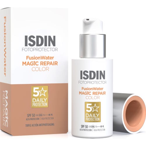 ISDIN Fotoprotector Fusion Water Magic Repair Color SPF50 50 ml