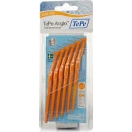 TePe® cepillo interdental angulado 0,45mm naranja