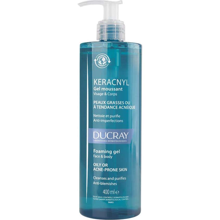 Ducray Keracnyl Gel Limpiador 400ml