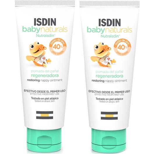Isdin Babynaturals Crema Pañal Regeneradora 2x50ml
