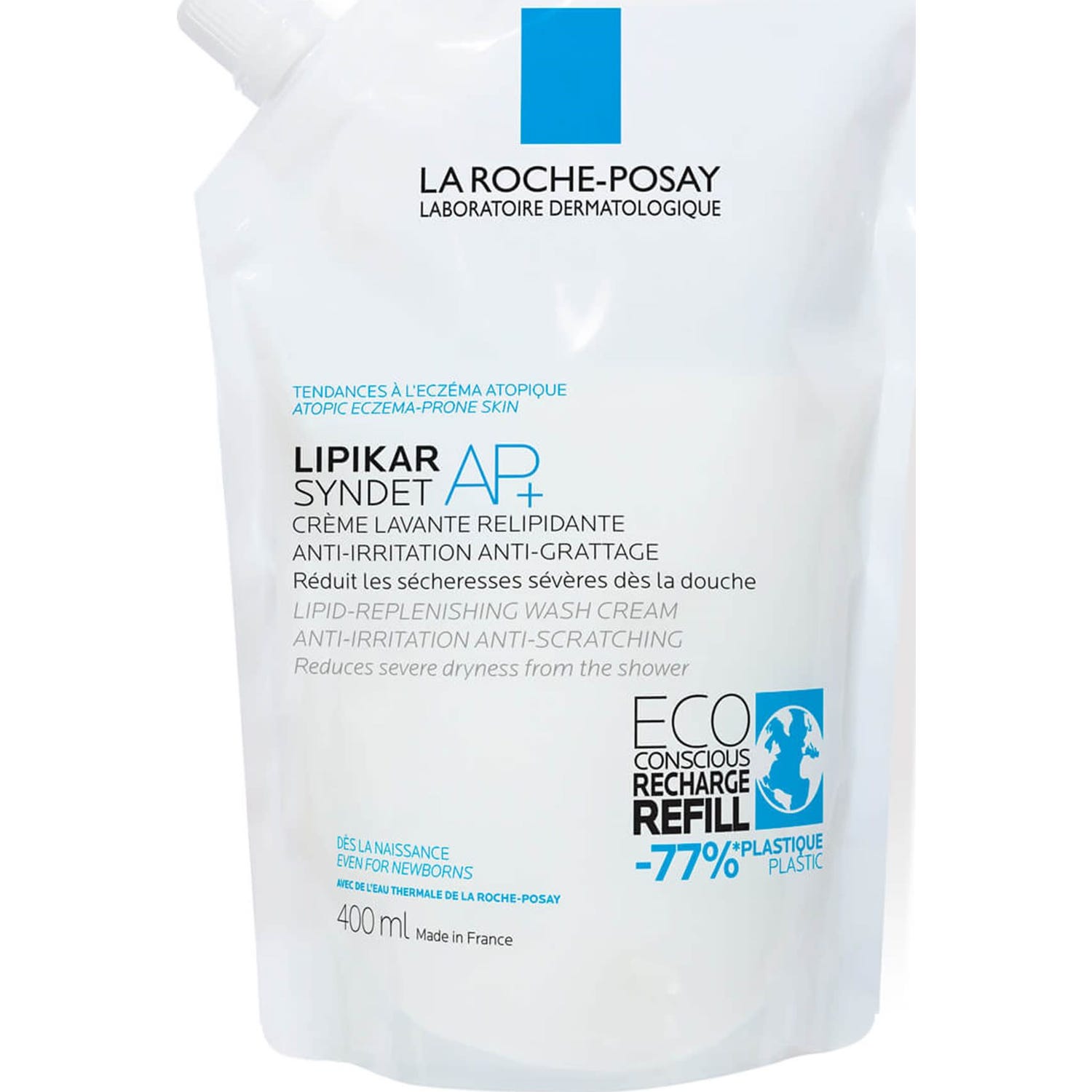 La Roche-Posay Lipikar Syndet AP+ Eco-Recarga 400ml