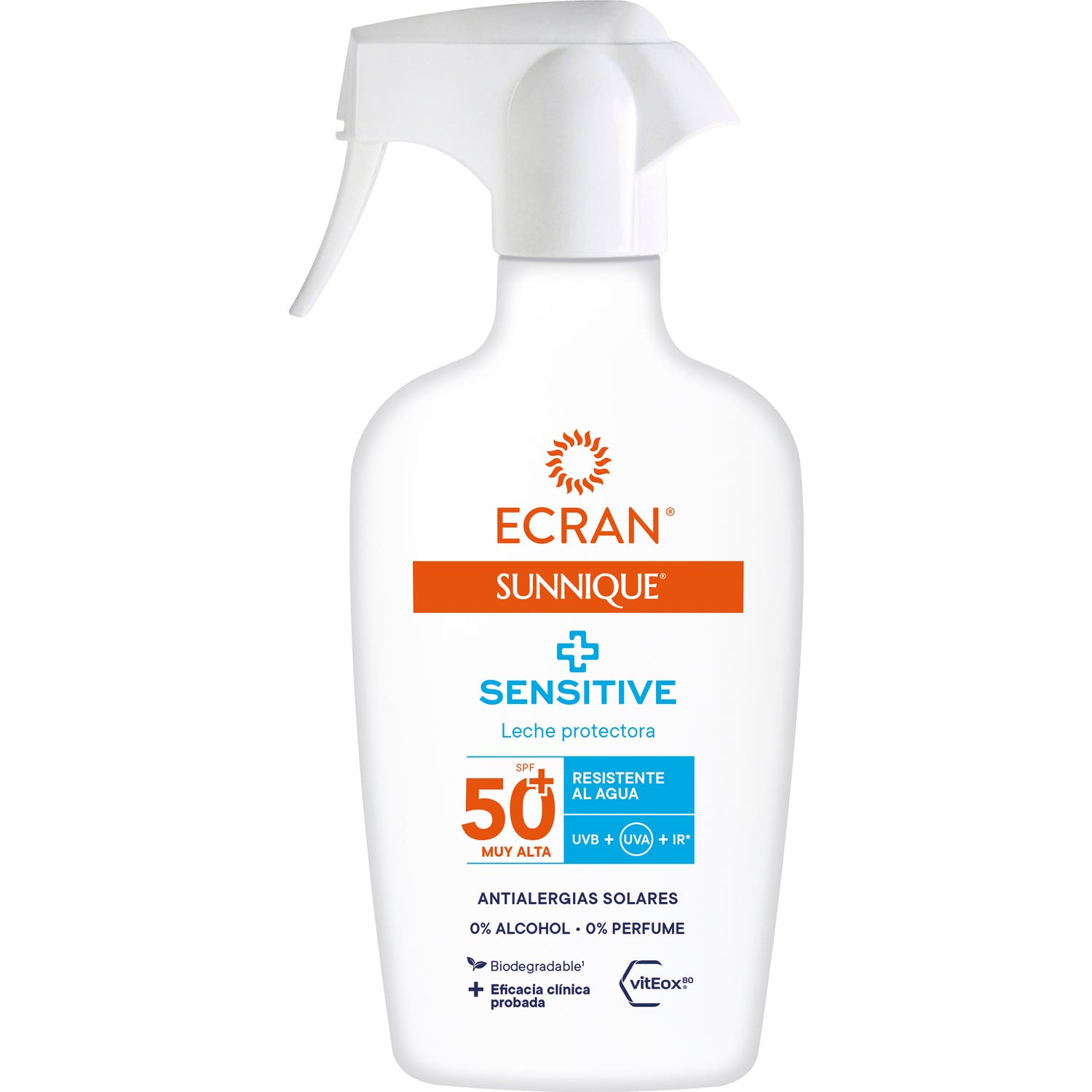 Ecran Sunnique Sensitive Pistola SPF50+ 300ml