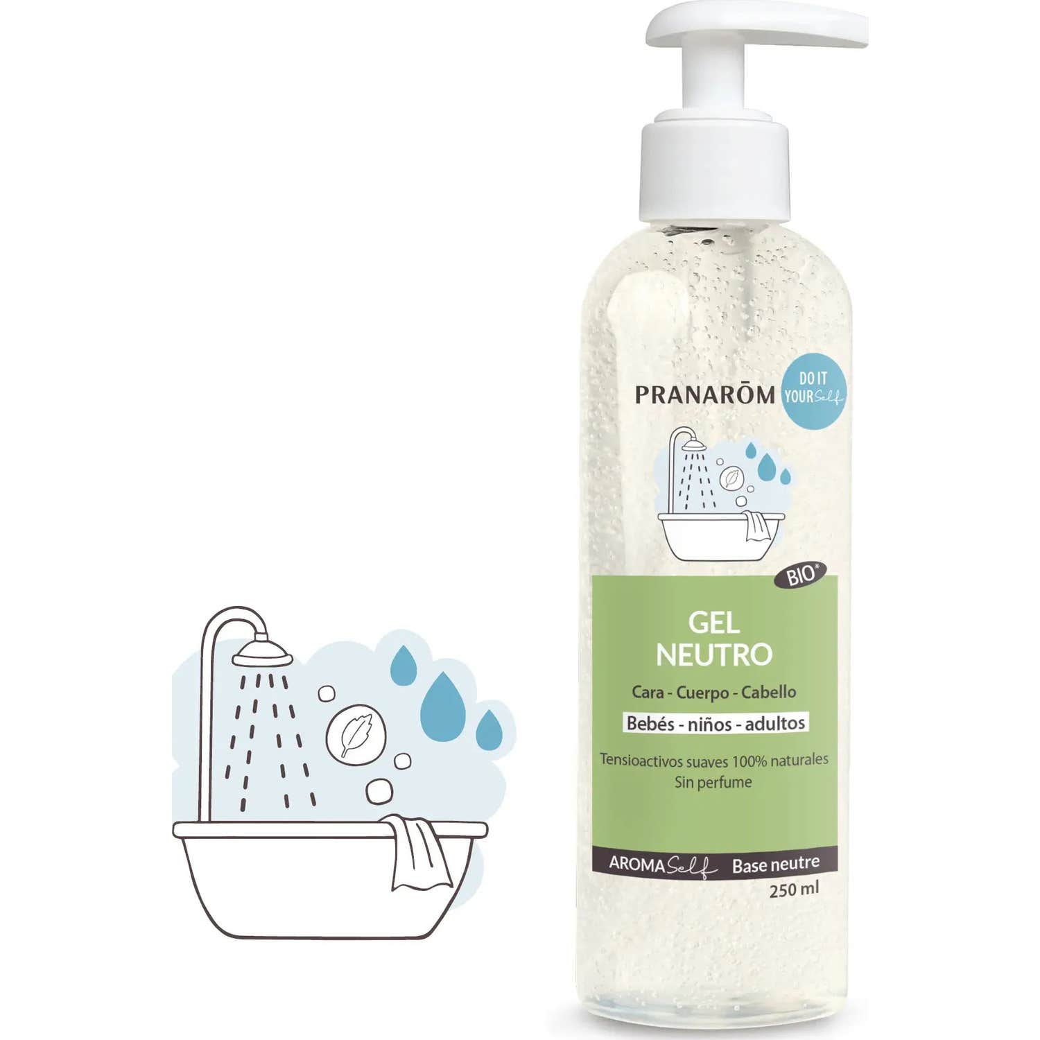 Pranarôm Aromaself Gel Neutro BIO 250ml