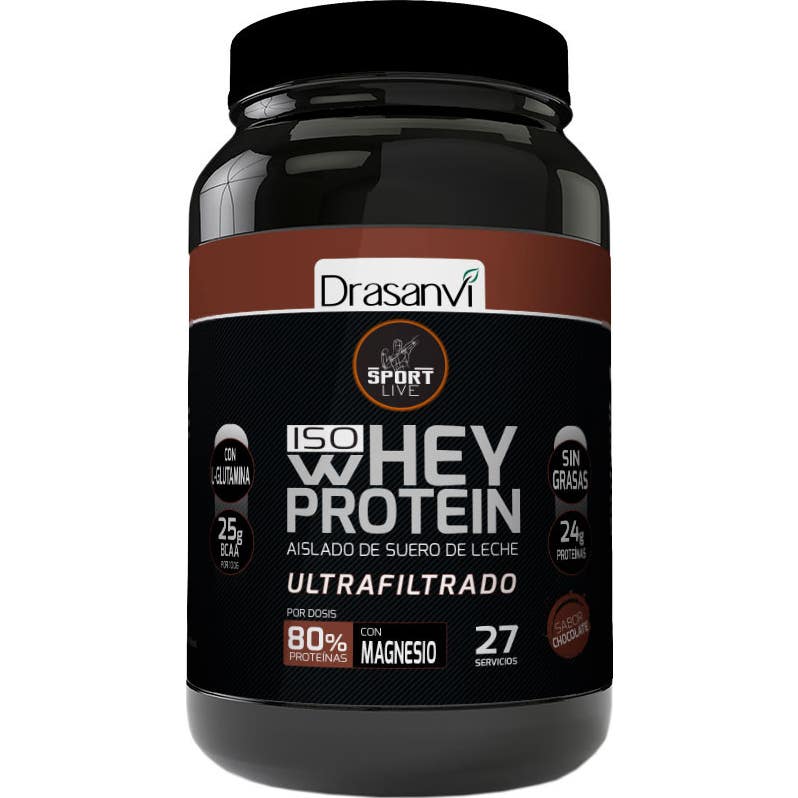 Drasanvi Whey Protein Aislado Doble Chocolate 800 g
