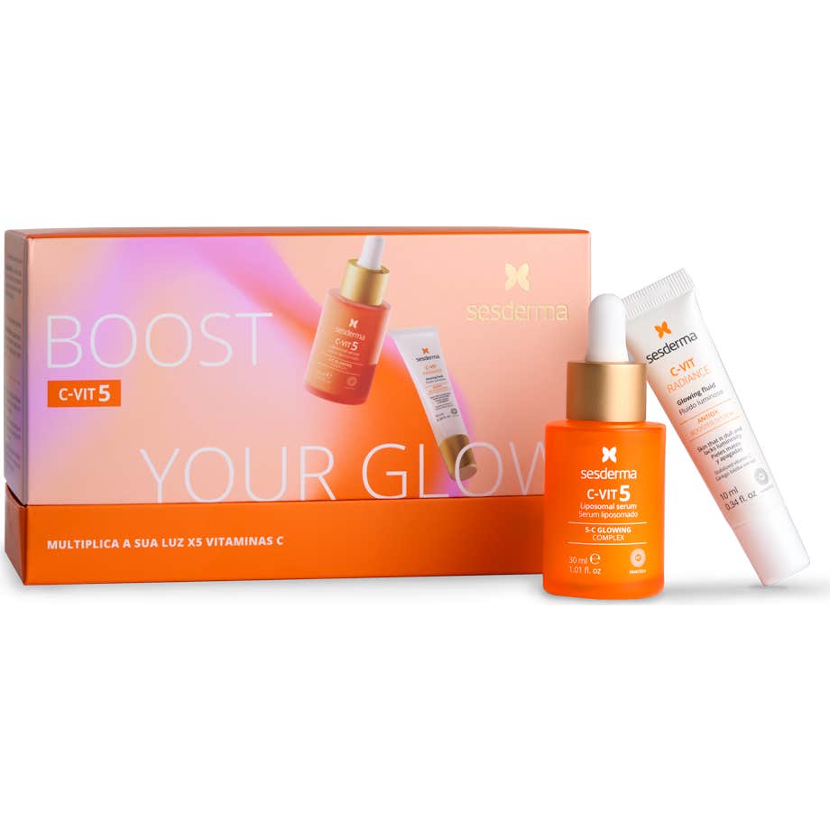Sesderma C Vit 5 Pack Liposomal Serum + Radiance Glowing Fluid