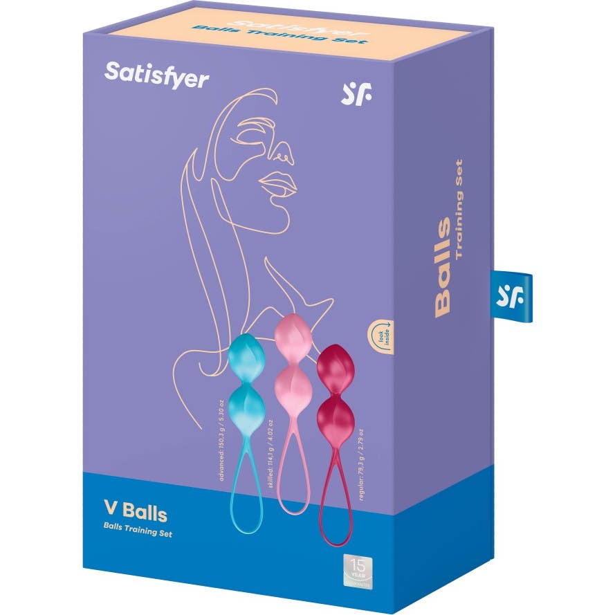 Satisfyer V Balls Ejercitador Suelo Pélvico 3uds