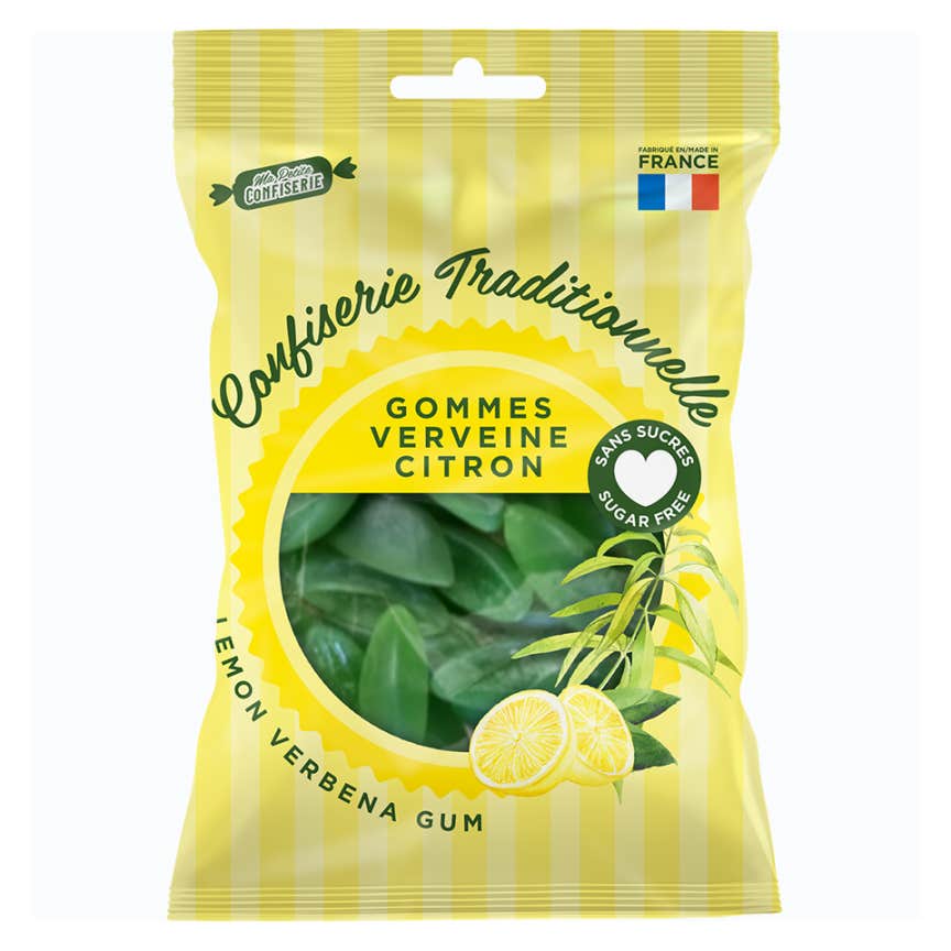 Ma Petite Confiserie Gommes Verveine Citron Sans Sucres 100 g