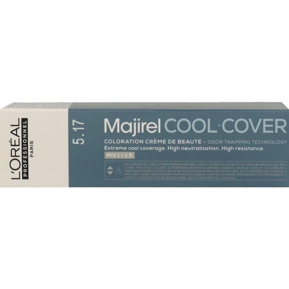 L'Oréal Majirel Cool Cover 5.17 Castaño Claro Ceniza Frío 60 ml