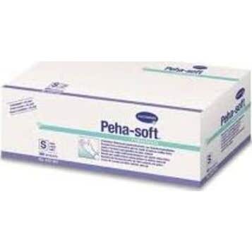 Peha-Soft guantes látex desechables sin polvo talla S 100uds