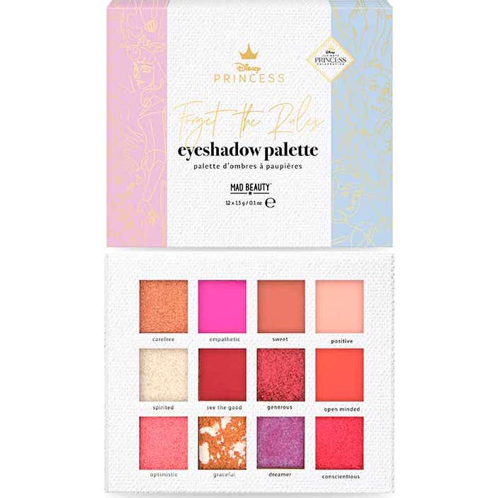 Mad Beauty Disney Princess Eyeshadow Palette 12x1,5 g