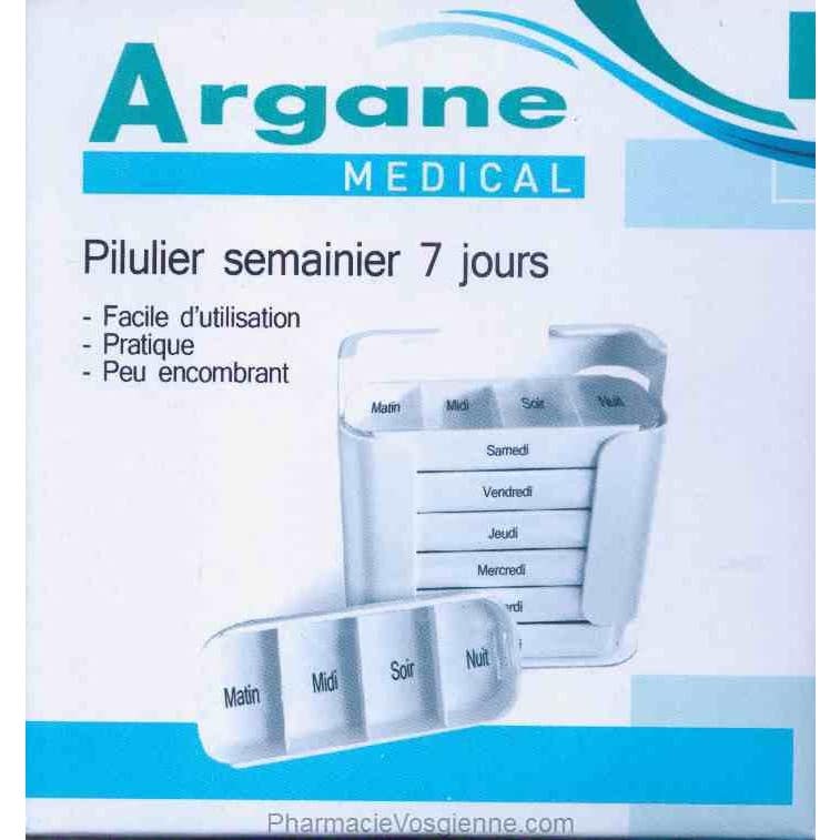 Argane Medical Pastillero Semanal 7 Días 1ud