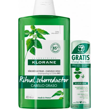 Klorane Pack Seborreductor Cabello Graso