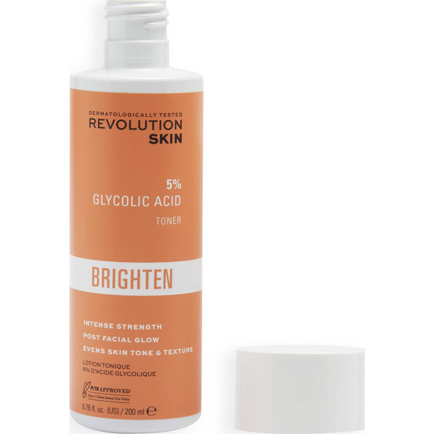 Revolution Skincare Brighten Glycolic Acid Toner 5% 200ml