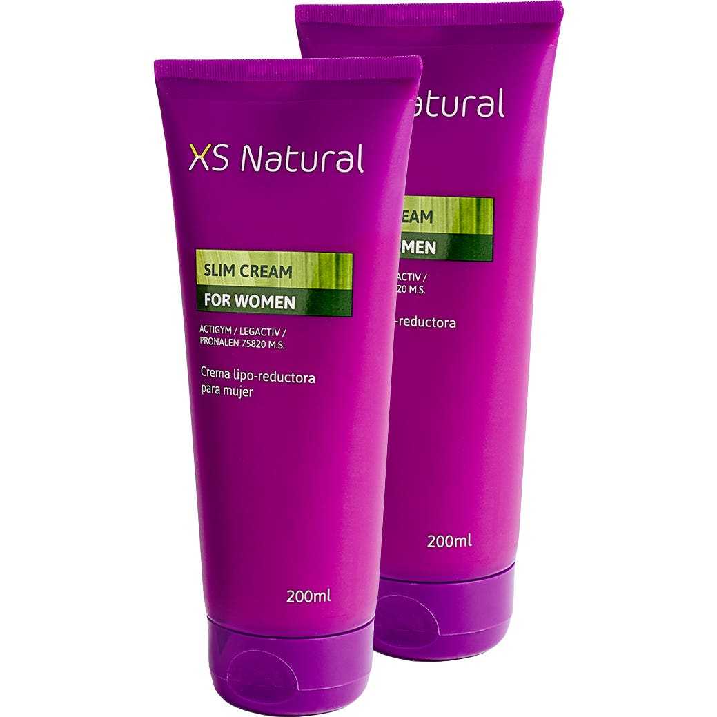 Xs Natural Crema Lipo-Reductora Mujer 2x200ml