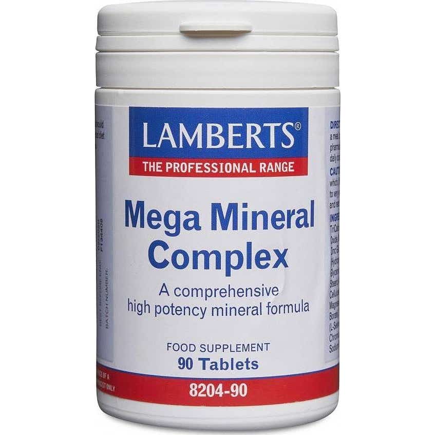 Lamberts Mega Mineral Complex 90 tabletas