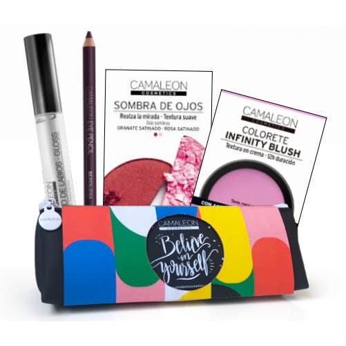 Camaleon Cosmetics Roma Maquillaje Tonos Rosas Pack