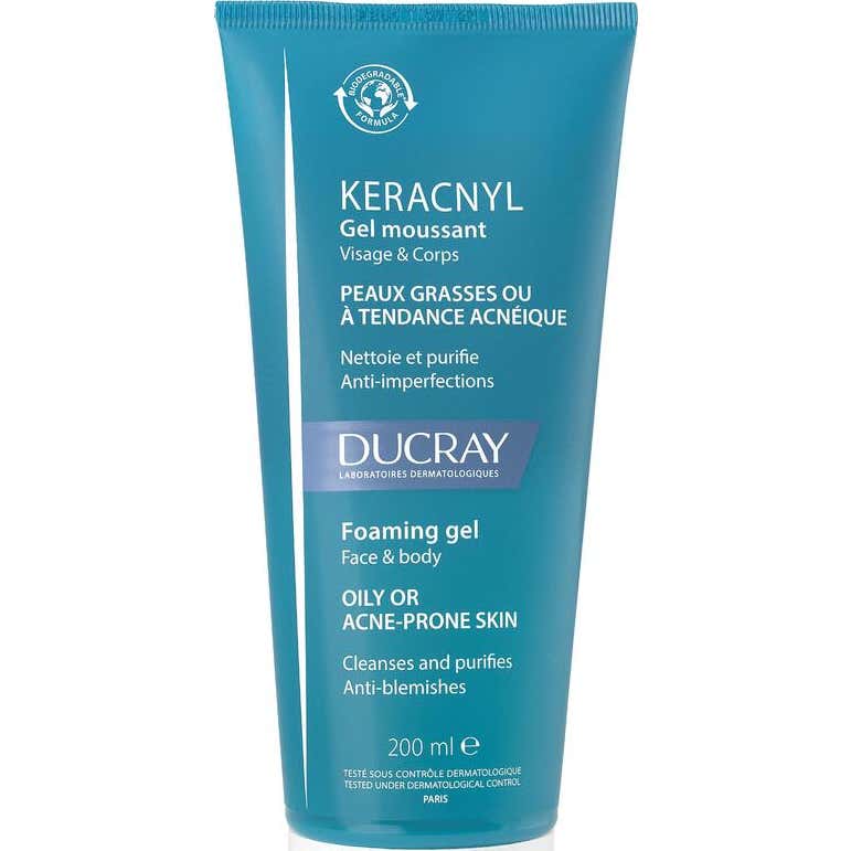 Ducray Keracnyl Gel Limpiador 200ml