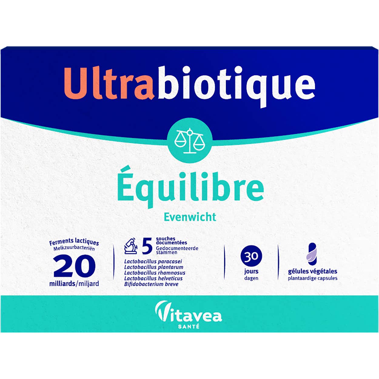 Vitavea Ultrabiotique Equilibrio 90caps