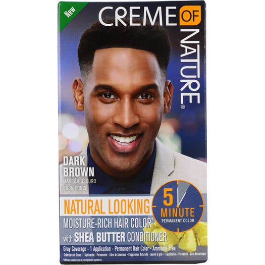 Creme Of Nature Mens Tinte Cabello 5 Minutos Castaño Oscuro 56ml