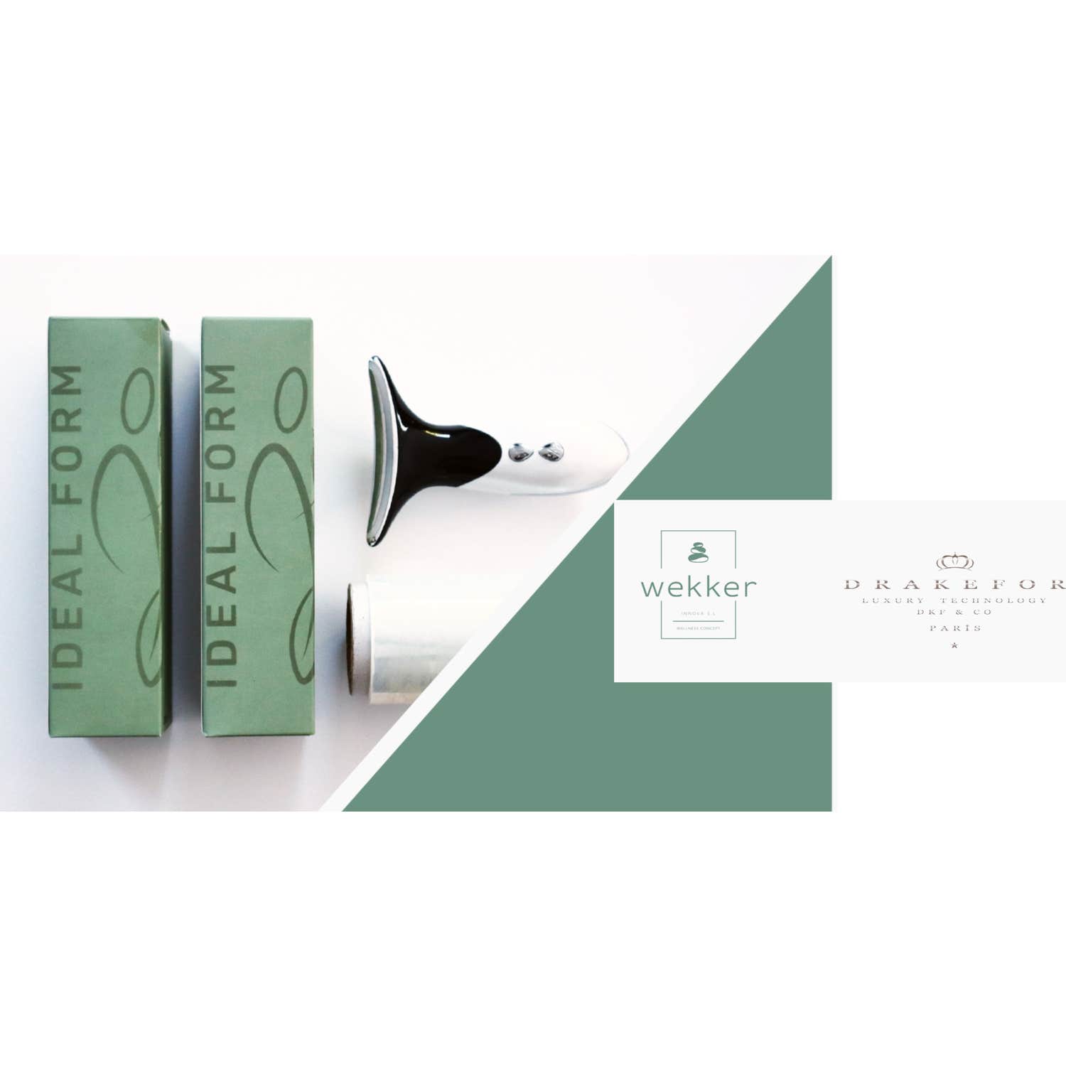 Drakefor Dkf-Qliniq B & Liporeductor Wekker Kit Radiofrecuencia