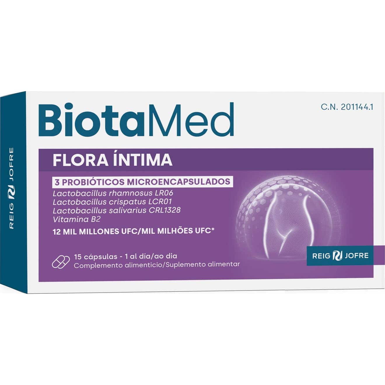 Biotamed Flora Íntima 15Caps