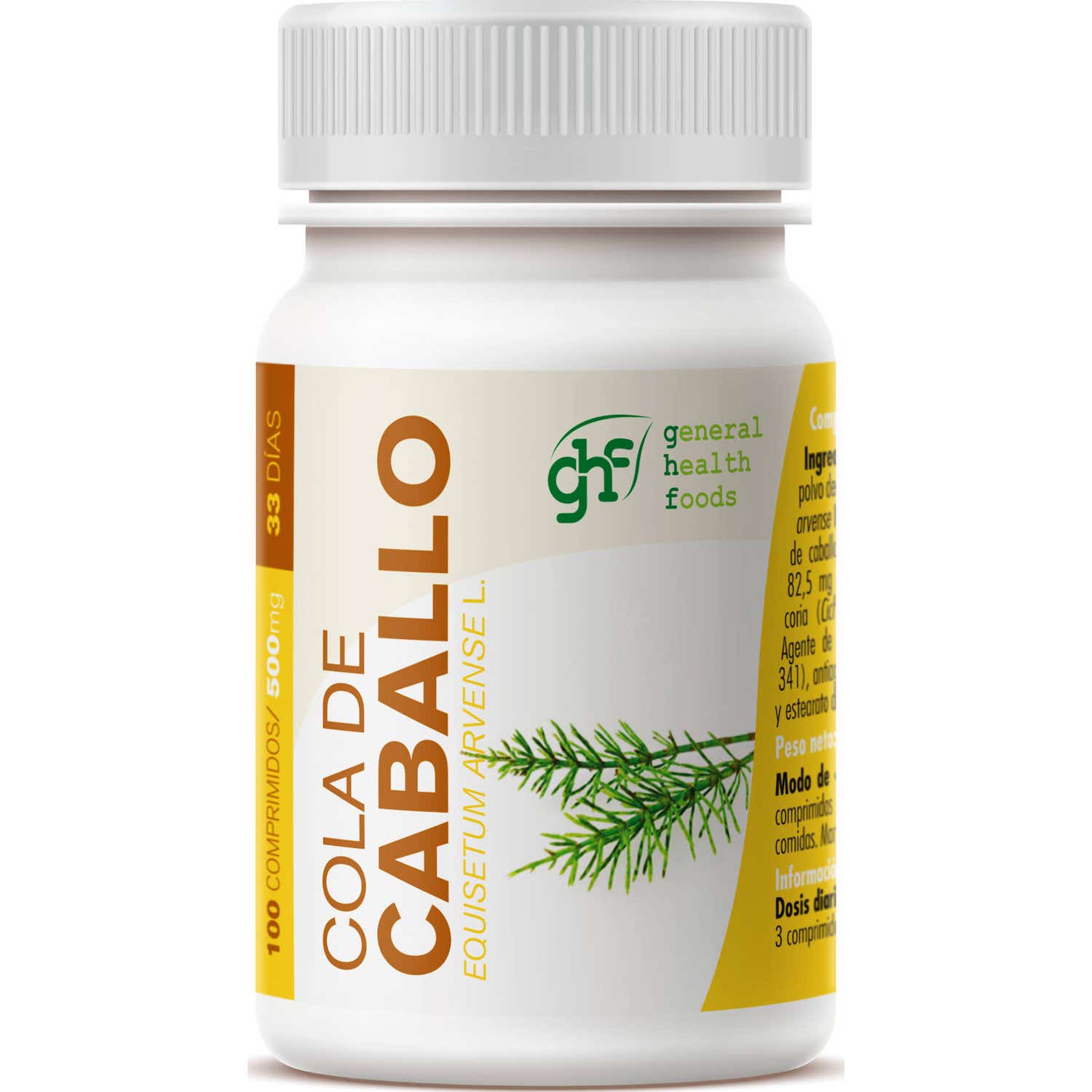 GHF Cola de Caballo 500mg 100comp