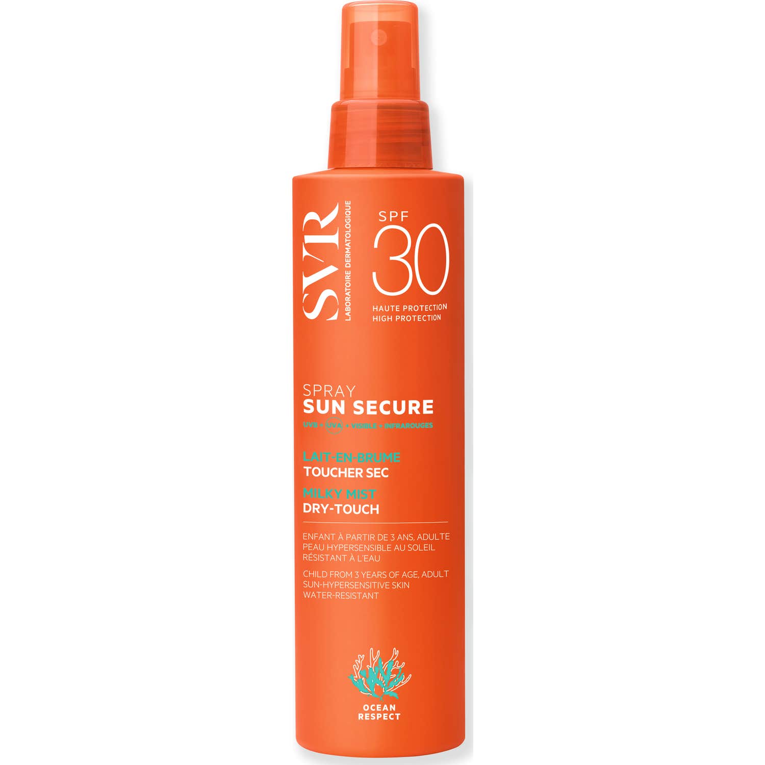 SVR Sun Secure Spray Protector Solar SPF30 200ml