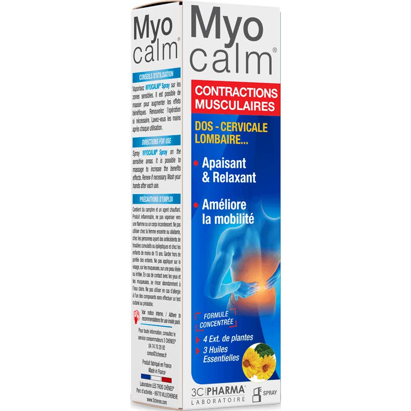 3C Pharma Spray de Aceite Esencial Myocalm 100ml